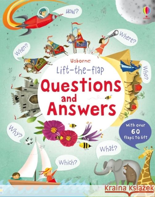 Lift-the-flap Questions and Answers Daynes Katie 9781409523338 Usborne Publishing Ltd - książka