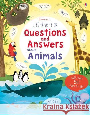Lift-The-Flap Questions and Answers about Animals Katie Daynes Marie-Eve Tremblay 9781805072058 Usborne Books - książka