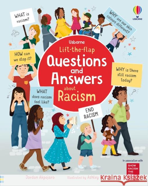 Lift-the-flap Questions and Answers about Racism Jordan Akpojaro 9781474995825 Usborne Publishing Ltd - książka
