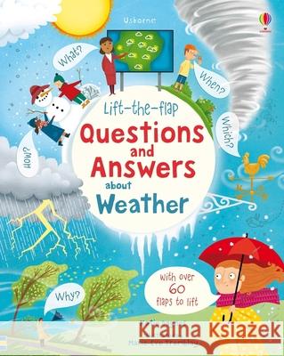 Lift-The-Flap Questions and Answers about Weather Katie Daynes Marie-Eve Tremblay 9781835405178 Usborne Books - książka