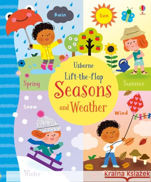 Lift-the-Flap Seasons and Weather Bathie, Holly 9781474950947 Usborne Publishing Ltd - książka