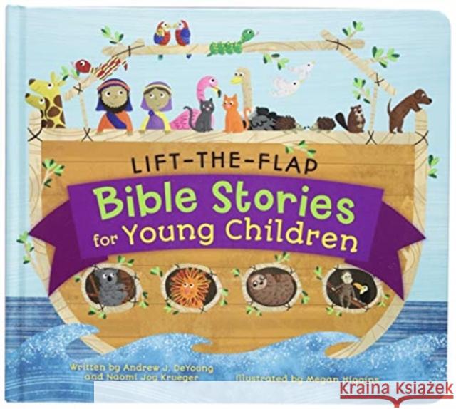 Lift-The-Flap Surprise Bible Stories Naomi Joy Krueger 9781506446844 1517 Media - książka