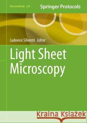 Light Sheet Microscopy Ludovico Silvestri 9781071650998 Humana - książka