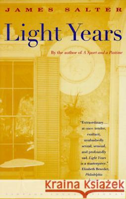 Light Years James Salter 9780679740735 Vintage Books USA - książka