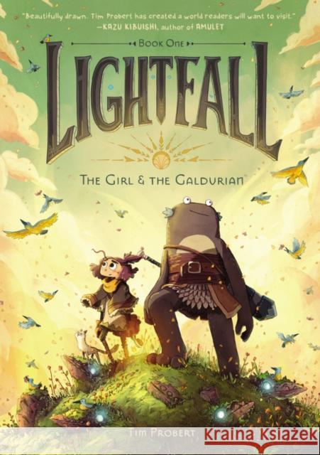 Lightfall: The Girl & the Galdurian: A Graphic Novel Tim Probert 9780062990464 HarperCollins Publishers Inc - książka