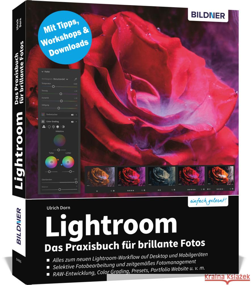 Lightroom - Das Praxisbuch für brillante Fotos Dorn, Ulrich 9783832804626 BILDNER Verlag - książka