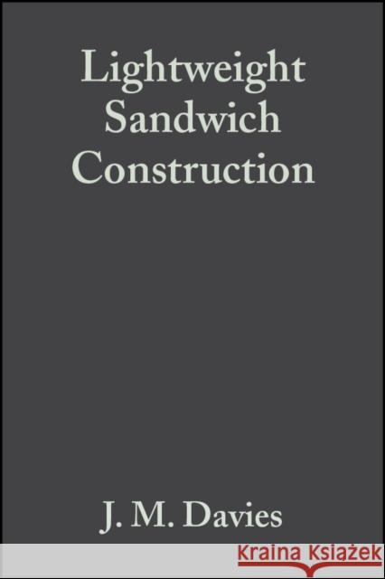 Lightweight Sandwich Construction J. M. Davies 9780632040278 Blackwell Science - książka