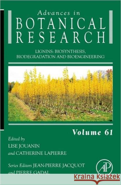 Lignins: Biosynthesis, Biodegradation and Bioengineering Volume 61 Jouanin, Lise 9780124160231  - książka
