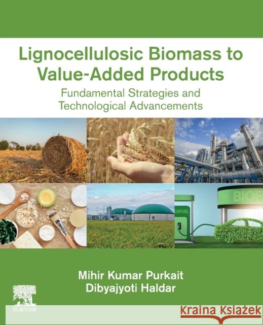 Lignocellulosic Biomass to Value-Added Products: Fundamental Strategies and Technological Advancements Mihir Kumar Purkait Dibyajyoti Haldar 9780128235348 Elsevier - książka