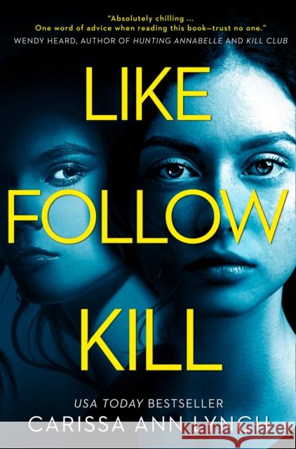 Like, Follow, Kill Carissa Ann Lynch 9780008362645 HarperCollins Publishers - książka