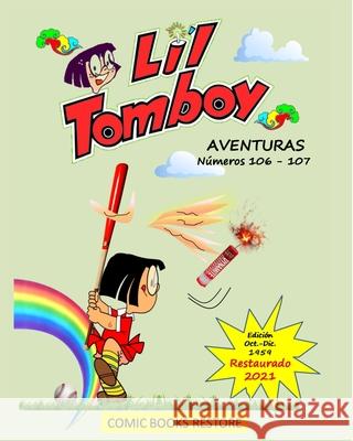 Li'l Tomboy aventuras: Números 106 - 107. Edición restaurada 2021 Restore, Comic Books 9781006750786 Blurb - książka