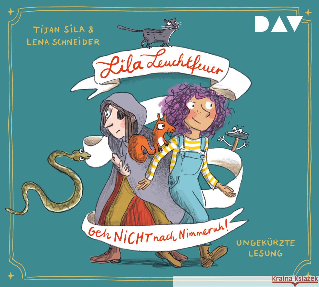 Lila Leuchtfeuer - Teil 1: Geh nicht nach Nimmeruh!, 3 Audio-CD Sila, Tijan, Schneider, Lena 9783742431981 Der Audio Verlag, DAV - książka