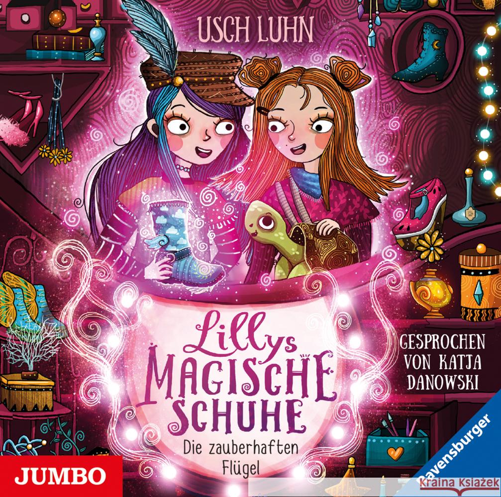 Lillys magische Schuhe - Die zauberhaften Flügel, 1 Audio-CD Luhn, Usch, Danowski, Katja 9783833742910 Jumbo Neue Medien - książka