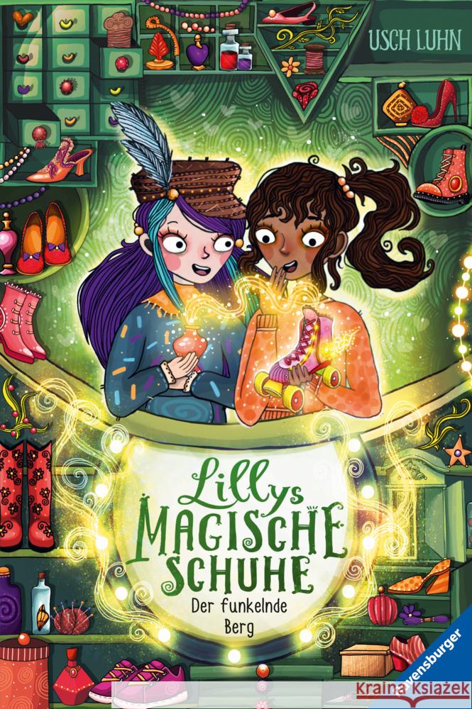 Lillys magische Schuhe, Band 5: Der funkelnde Berg Luhn, Usch 9783473405558 Ravensburger Verlag - książka