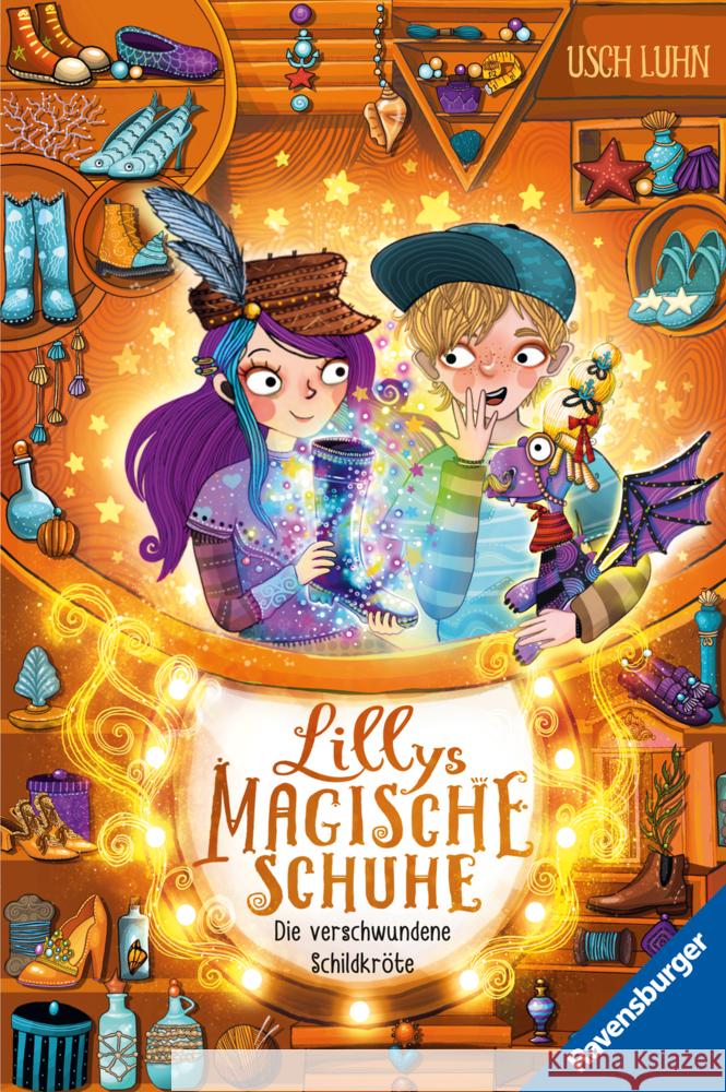 Lillys magische Schuhe, Band 6: Die verschwundene Schildkröte Luhn, Usch 9783473405565 Ravensburger Verlag - książka
