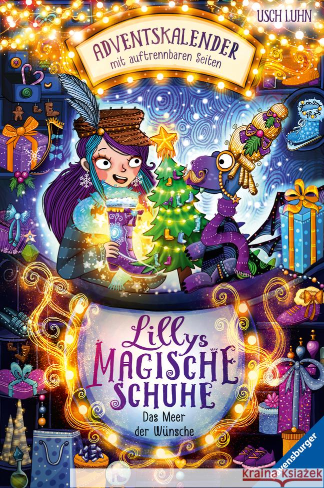Lillys magische Schuhe: Das Meer der Wünsche. Ein Adventskalender mit auftrennbaren Seiten Luhn, Usch 9783473405572 Ravensburger Verlag - książka
