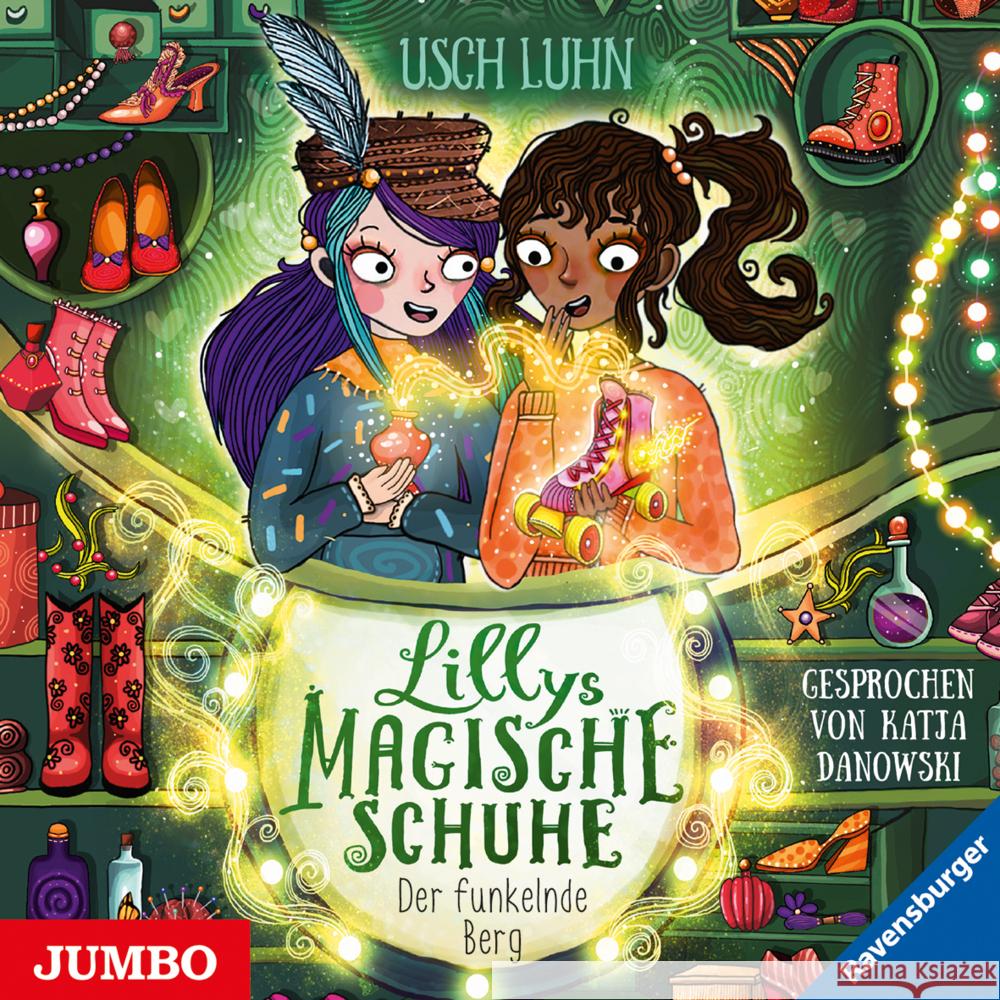 Lillys magische Schuhe. Der funkelnde Berg, Audio-CD Luhn, Usch 9783833744426 Jumbo Neue Medien - książka