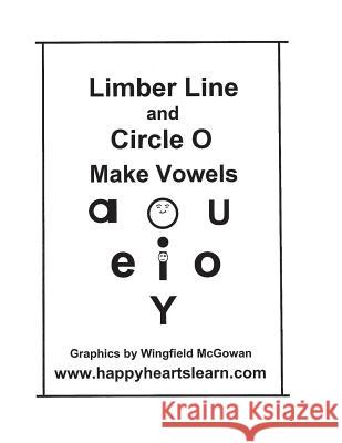 Limber Line and Circle O Make Vowels Wingfield McGowan Kathleen Sullivan O Patricia Lovisek 9781495964640 Createspace - książka