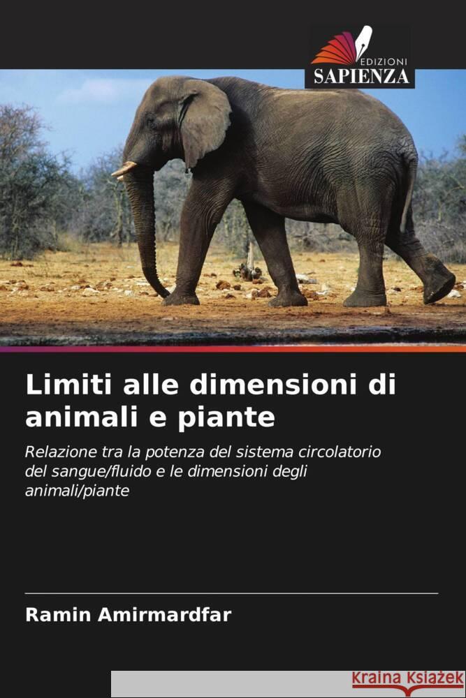 Limiti alle dimensioni di animali e piante Ramin Amirmardfar 9786206848226 Edizioni Sapienza - książka