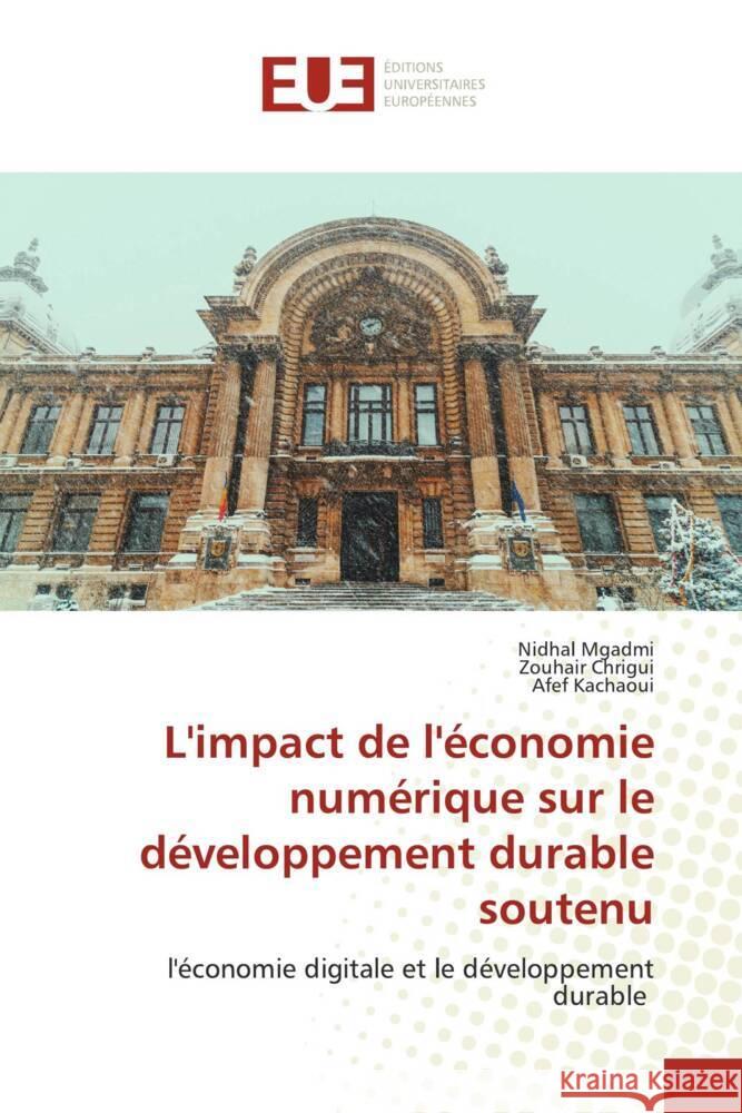 L'impact de l'économie numérique sur le développement durable soutenu Mgadmi, Nidhal, Chrigui, Zouhair, Kachaoui, Afef 9786138498360 Éditions universitaires européennes - książka