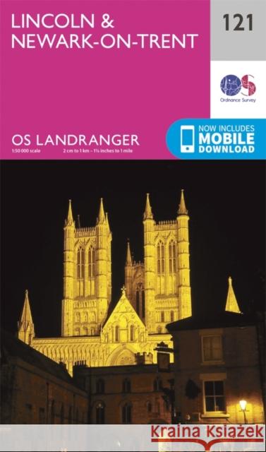 Lincoln & Newark-on-Trent Ordnance Survey 9780319262191 Ordnance Survey - książka