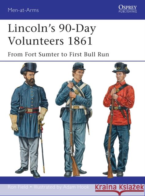 Lincoln's 90-Day Volunteers 1861: From Fort Sumter to First Bull Run Field, Ron 9781780969183  - książka