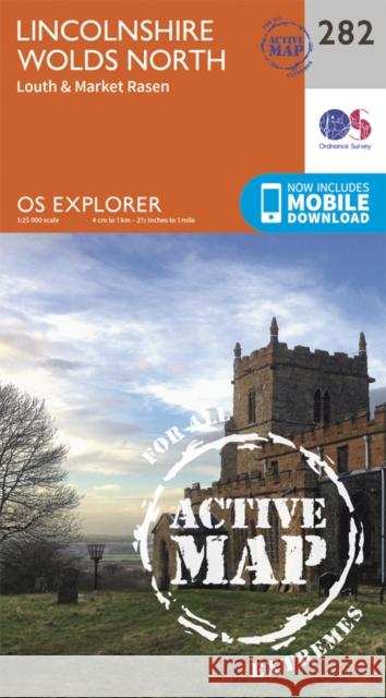 Lincolnshire Wolds North Ordnance Survey 9780319471548 Ordnance Survey - książka