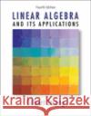 Linear Algebra and Its Applications Gilbert Strang Strang Strang 9780030105678 Thomson Brooks/Cole