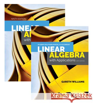 Linear Algebra with Applications with Webassign and eBook Study Guide Gareth Williams 9781284156836 Jones & Bartlett Publishers - książka