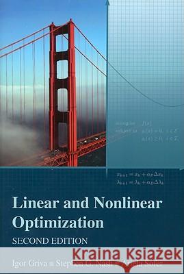 Linear and Nonlinear Optimization Igor Griva 9780898716610  - książka