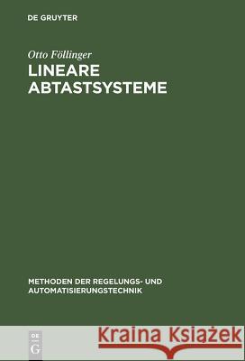 Lineare Abtastsysteme Otto Föllinger 9783486227253 Walter de Gruyter - książka