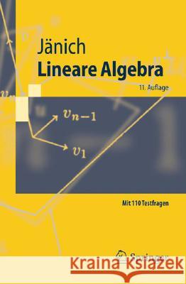 Lineare Algebra Jänich, Klaus   9783540755012 Springer, Berlin - książka