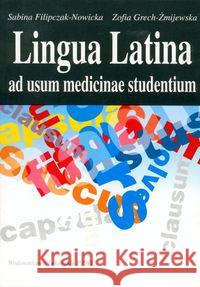 Lingua Latina ad usum medicinae studentium Filipczak-Nowicka Sabina Grech-Żmijewska Zofia 9788320040197 PZWL - książka