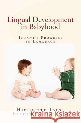 Lingual Development in Babyhood: Infant's Progress in Language Hippolyte Taine Frederick Pollock 9781530802951 Createspace Independent Publishing Platform - książka