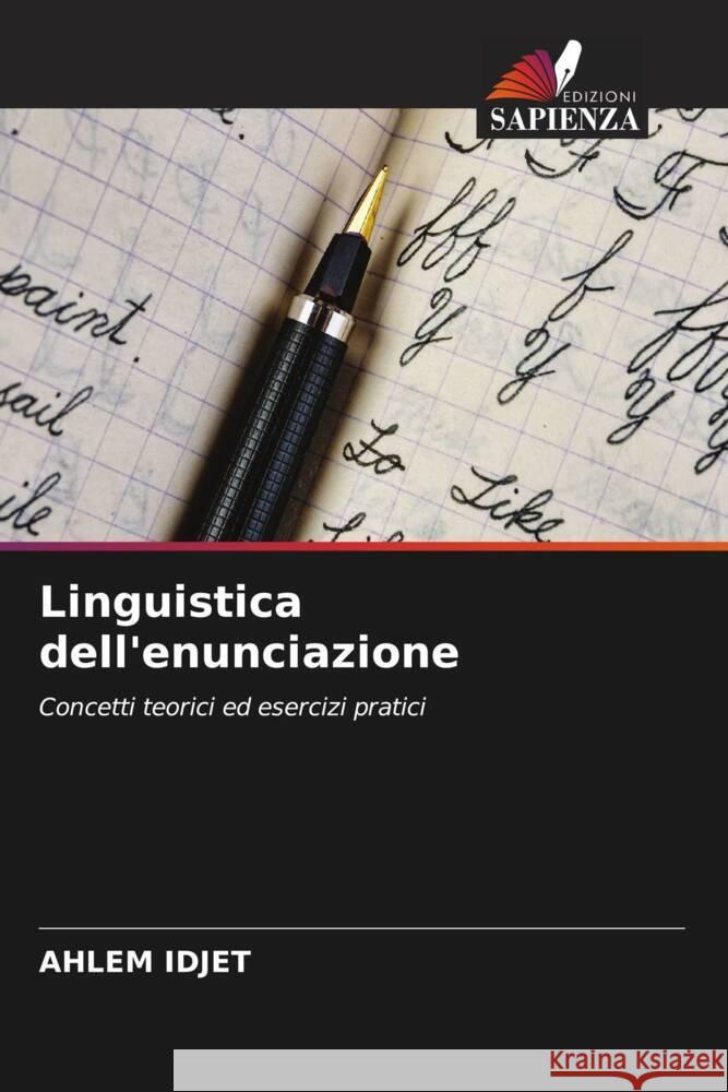 Linguistica dell'enunciazione Idjet, Ahlem 9786206276890 Edizioni Sapienza - książka