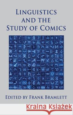 Linguistics and the Study of Comics Frank Bramlett   9780230362826 Palgrave Macmillan - książka