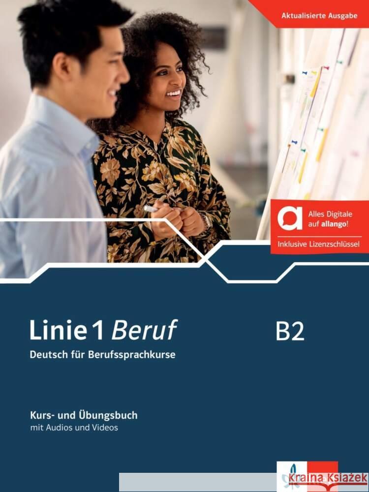 Linie 1 Beruf B2 - Hybride Ausgabe allango, m. 1 Beilage  9783126072779 Klett Sprachen - książka