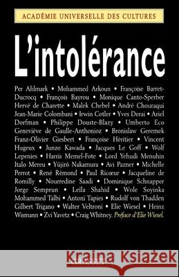 L'intol?rance Academie Univ Cultures 9782246557517 Grasset - książka