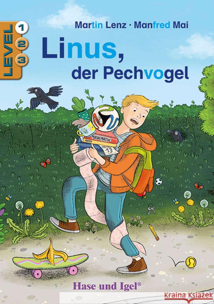 Linus, der Pechvogel / Level 1 Lenz, Martin, Mai, Manfred 9783863161811 Hase und Igel - książka