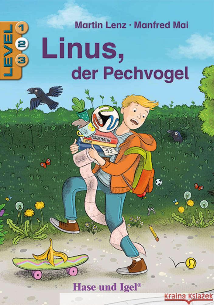 Linus, der Pechvogel / Level 2 Lenz, Martin, Mai, Manfred 9783863161828 Hase und Igel - książka