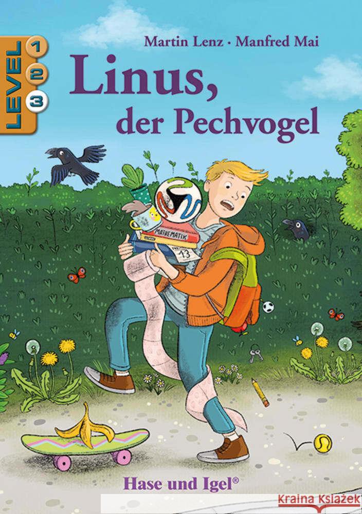 Linus, der Pechvogel / Level 3 Lenz, Martin, Mai, Manfred 9783863161835 Hase und Igel - książka