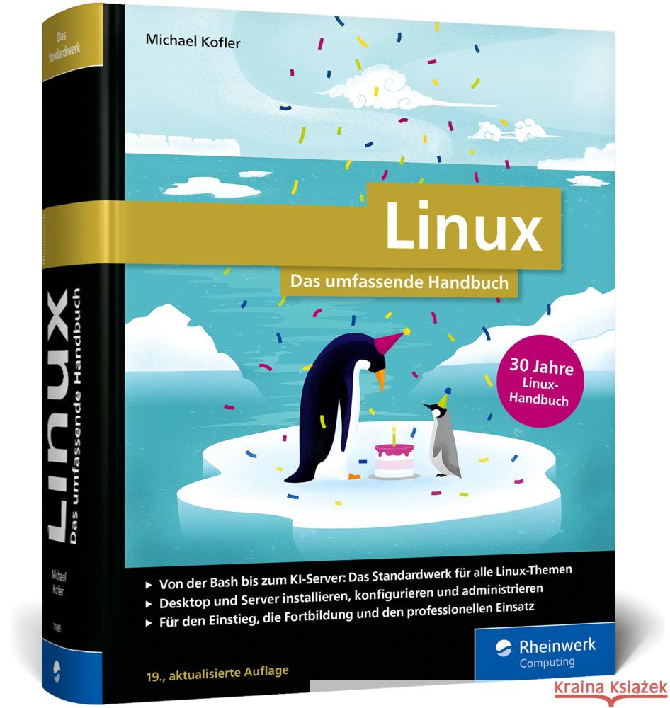 Linux Kofler, Michael 9783367110698 Rheinwerk Computing - książka