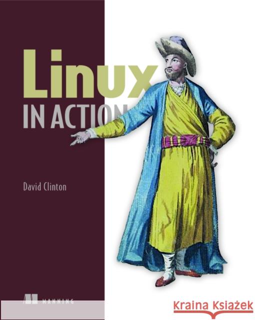 Linux in Action David Clinton 9781617294938 Manning Publications - książka