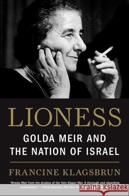 Lioness: Golda Meir and the Nation of Israel Francine Klagsbrun 9780805211931 Schocken Books Inc - książka
