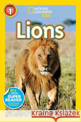 Lions Laura Marsh 9781426319396 National Geographic Society - książka