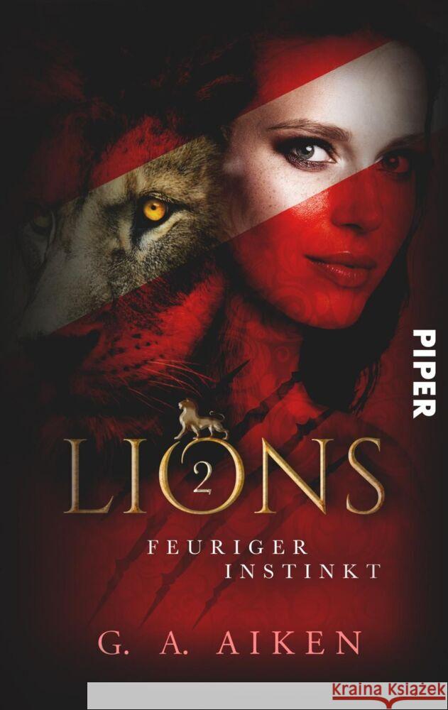 Lions - Feuriger Instinkt Aiken, G. A. 9783492503501 Piper Wundervoll - książka