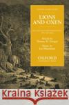 Lions and oxen  9780193867833 Oxford University Press