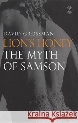 Lion's Honey: The Myth of Samson David Grossman Stuart Schoffman 9781841959139 Canongate U.S. - książka