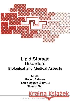 Lipid Storage Disorders: Biological and Medical Aspects Salvayre, R. 9781461283003 Springer - książka