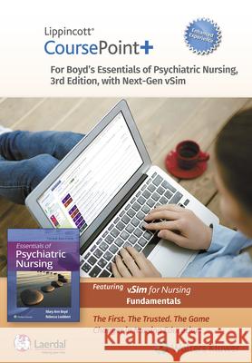 Lippincott Coursepoint+ Enhanced for Boyd\'s Essentials of Psychiatric Nursing Mary Ann Boyd Rebecca Luebbert 9781975204624 LWW - książka